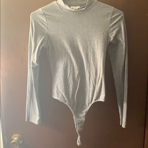Grey bodysuit